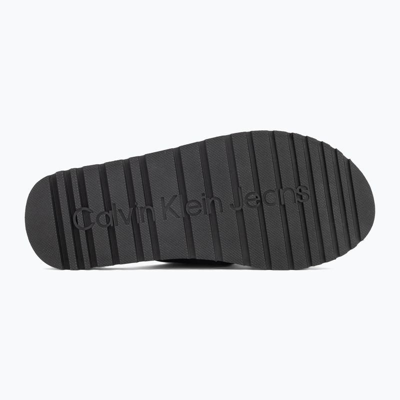 Шльопанці чоловічі Calvin Klein YM0YM01223 Cross Sandal Crxs Tx triple black 4