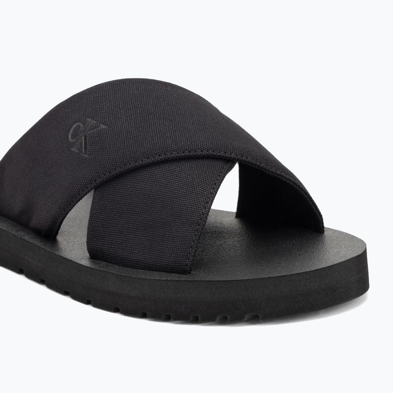 Шльопанці чоловічі Calvin Klein YM0YM01223 Cross Sandal Crxs Tx triple black 7