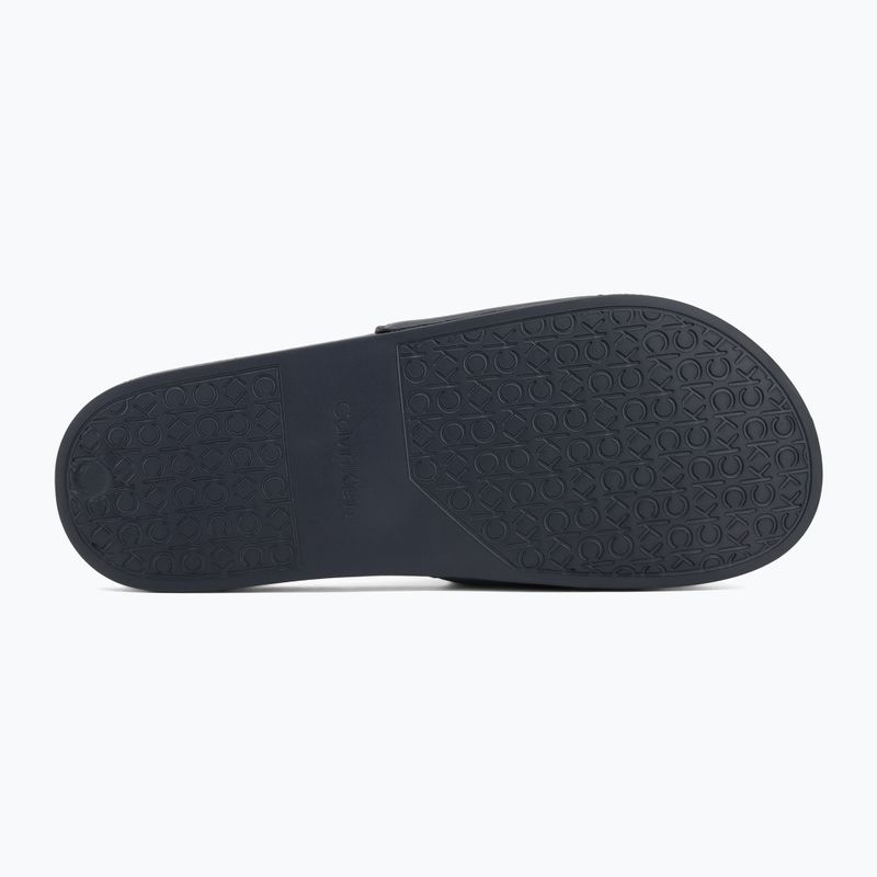Шльопанці чоловічі Calvin Klein HM0HM01754 Pool Slide Ck Square navy 4