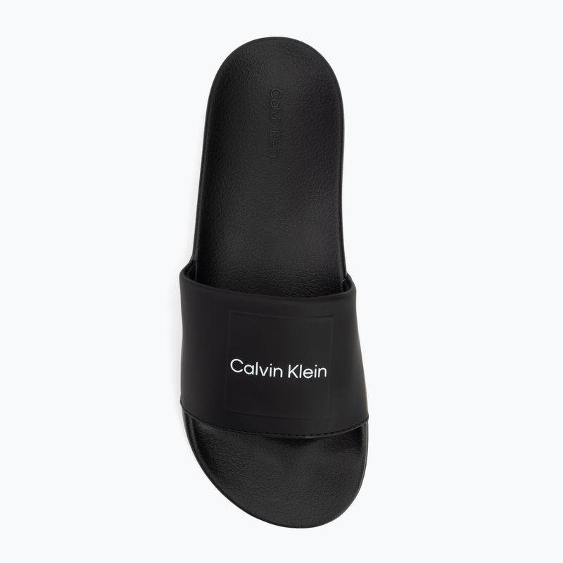Шльопанці чоловічі Calvin Klein HM0HM01754 Pool Slide Ck Square black 5