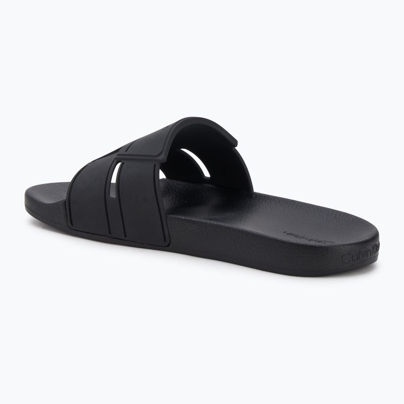 Шльопанці чоловічі Calvin Klein HM0HM01752 Pool Slide Double T black 3