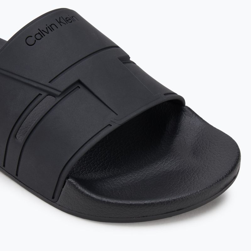 Шльопанці чоловічі Calvin Klein HM0HM01752 Pool Slide Double T black 7