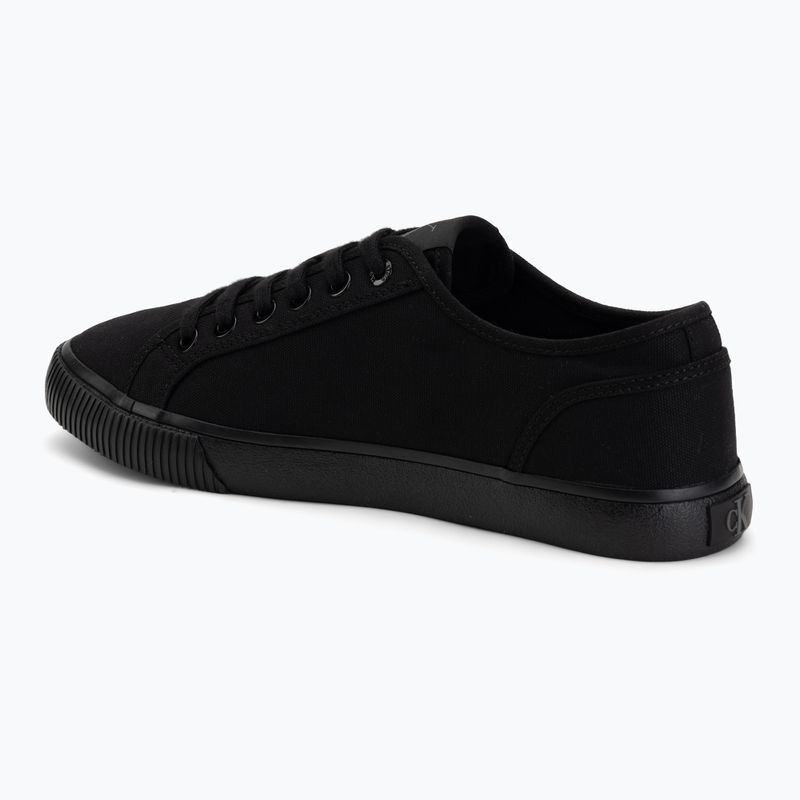 Кеди чоловічі Calvin Klein YM0YM01209 3 Ess Vulc Low Mg Canvas triple black 3
