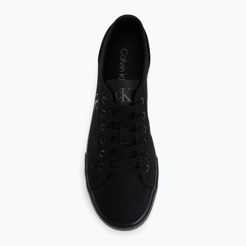Кеди чоловічі Calvin Klein YM0YM01209 3 Ess Vulc Low Mg Canvas triple black 5