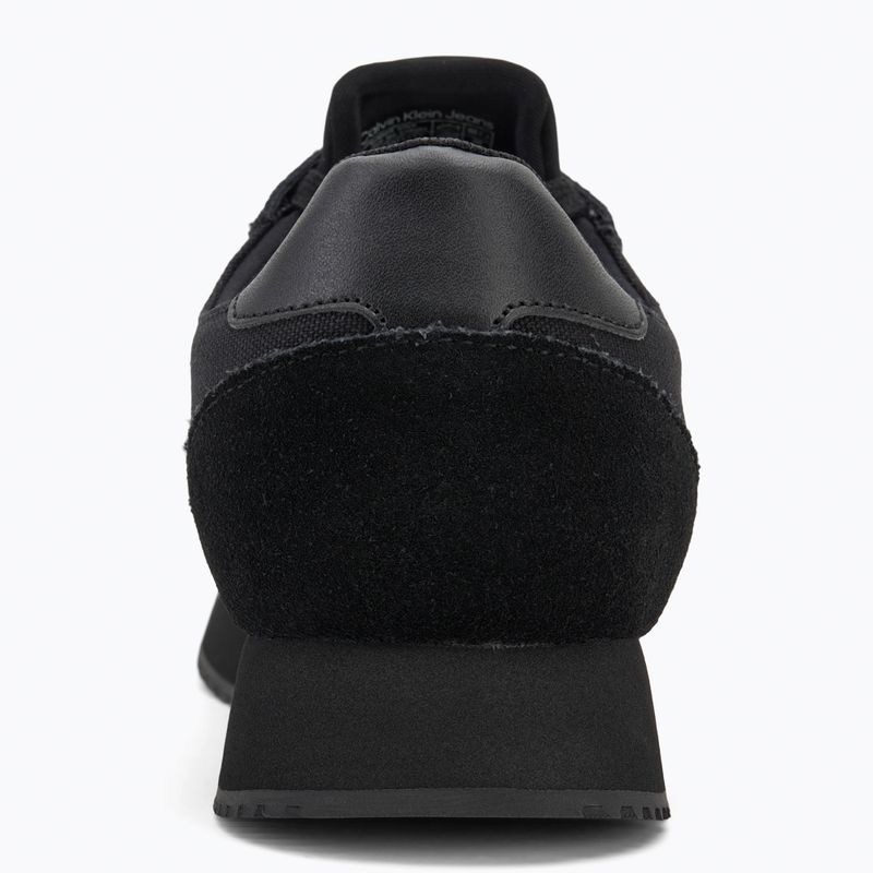 Кросівки чоловічі Calvin Klein YM0YM01217 Runner Sock Laceup Mg Canvas triple black 6