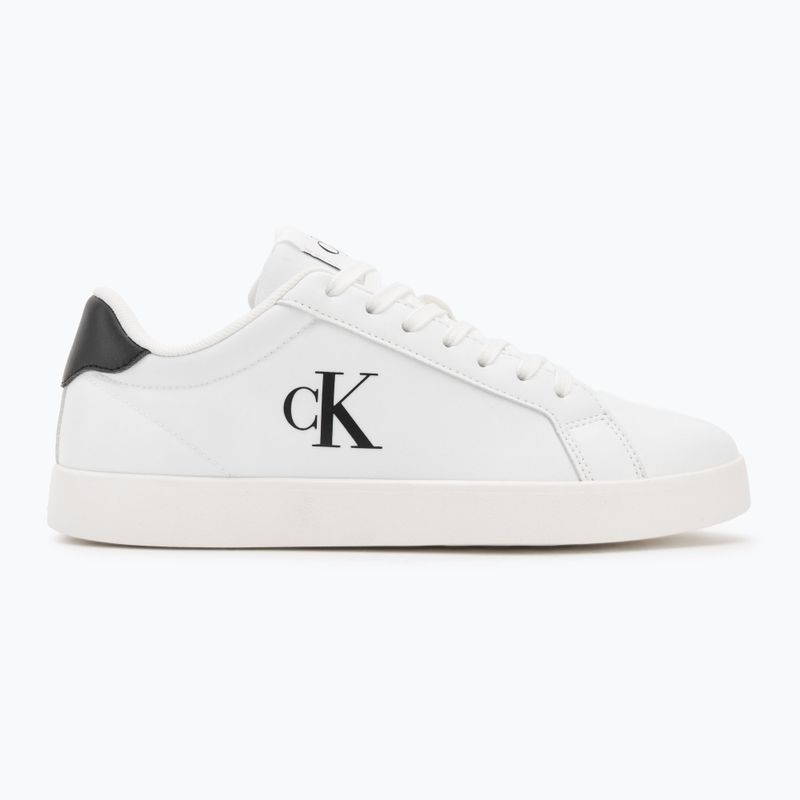 Кросівки чоловічі Calvin Klein YM0YM01213 3 Cupsole PU bright white/ck black 2