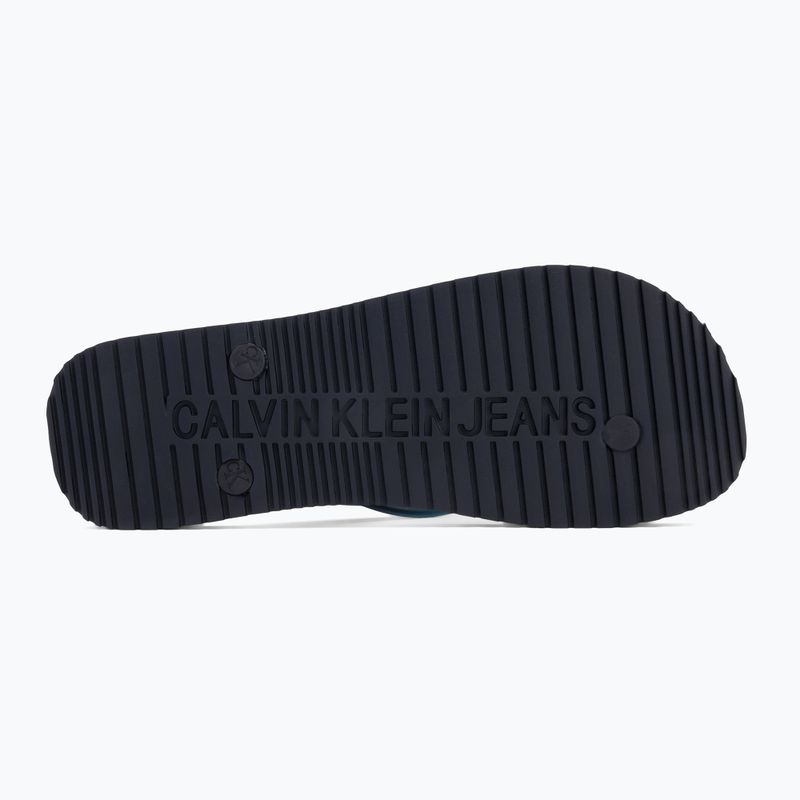 В'єтнамки чоловічі Calvin Klein YM0YM01267 Beach Sandal Transparent Tpu navy/bright white 4