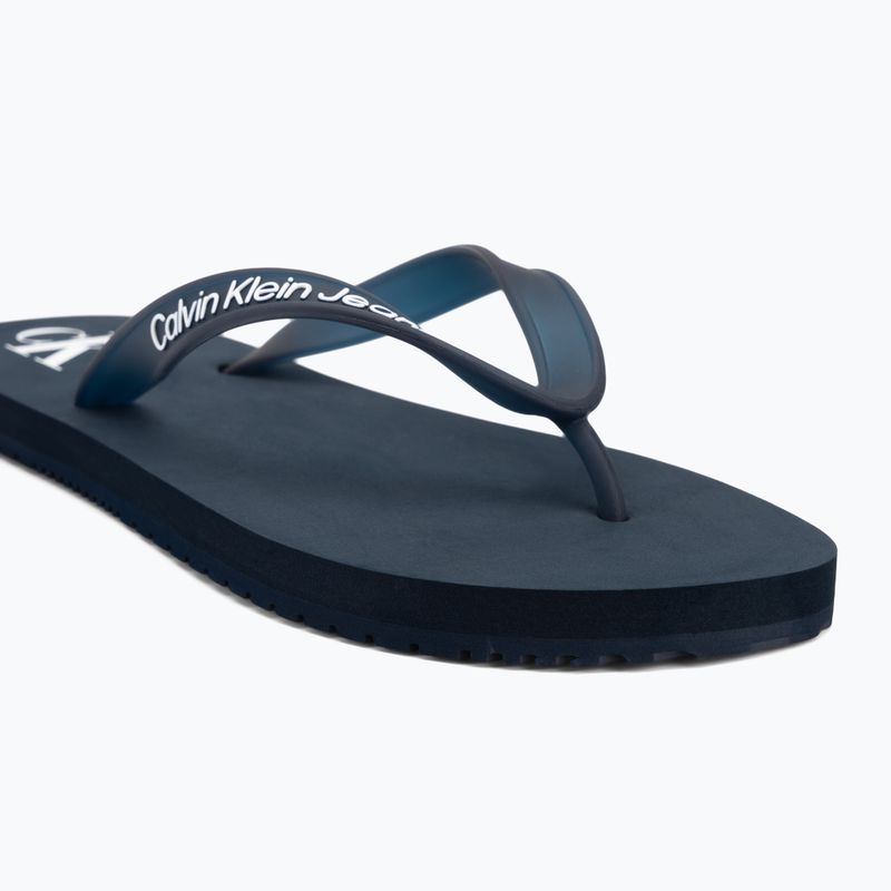 В'єтнамки чоловічі Calvin Klein YM0YM01267 Beach Sandal Transparent Tpu navy/bright white 7