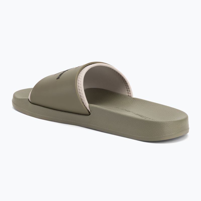 Шльопанці чоловічі Calvin Klein YM0YM00361 Slide Rubber Neoprene Monologo mermaid/eggshell 3
