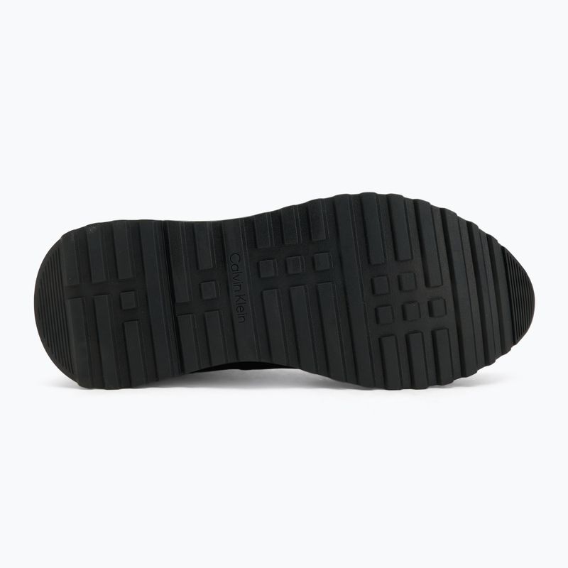Кросівки чоловічі Calvin Klein HM0HM01714 Low Top Lace Up triple black 4