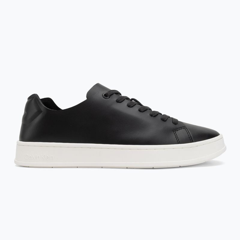Кросівки чоловічі Calvin Klein HM0HM01723 Low Top Lace Up Unlined Lth ck black 2