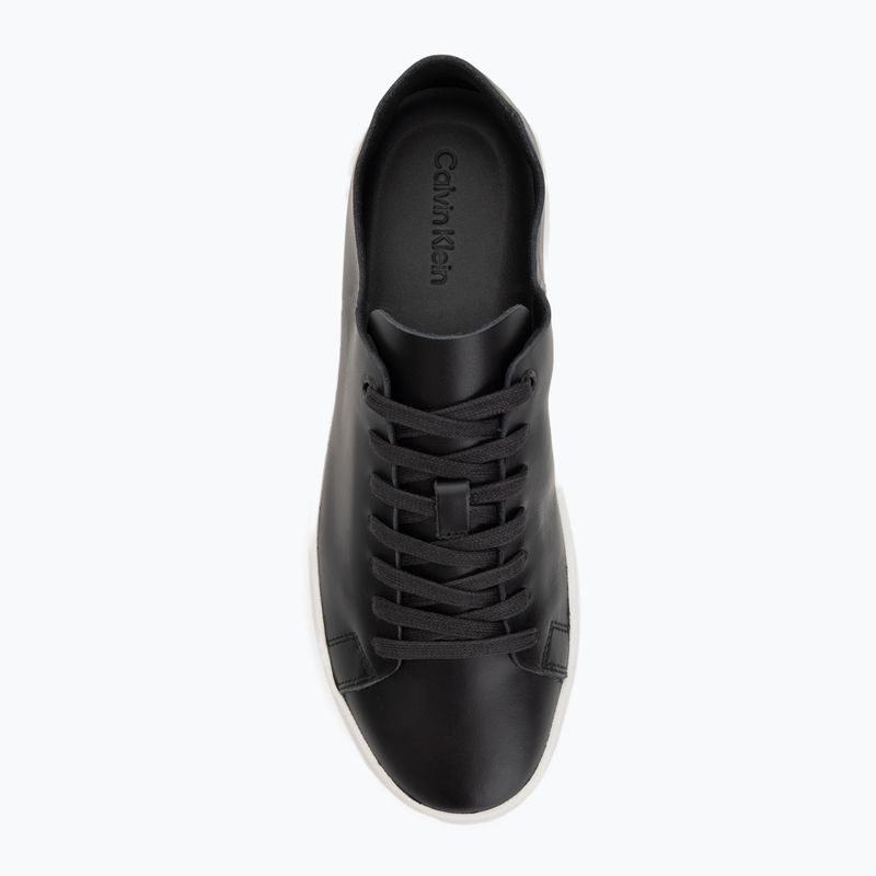 Кросівки чоловічі Calvin Klein HM0HM01723 Low Top Lace Up Unlined Lth ck black 5