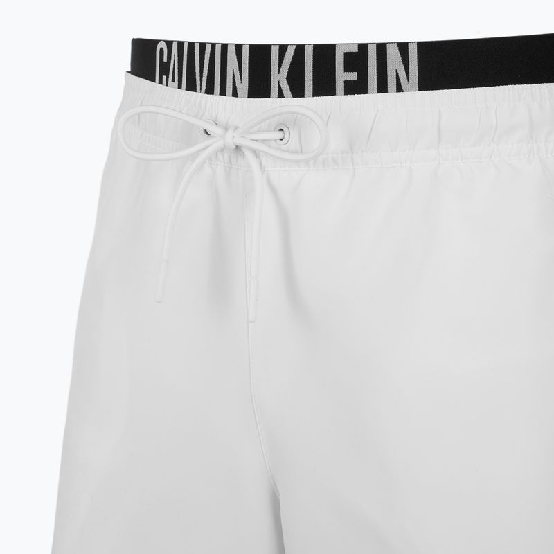 Шорти для плавання чоловічі Calvin Klein KM0KM01093 Intense Power Medium Double WB pvh classic white 3