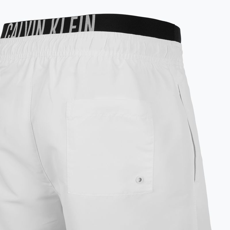 Шорти для плавання чоловічі Calvin Klein KM0KM01093 Intense Power Medium Double WB pvh classic white 4