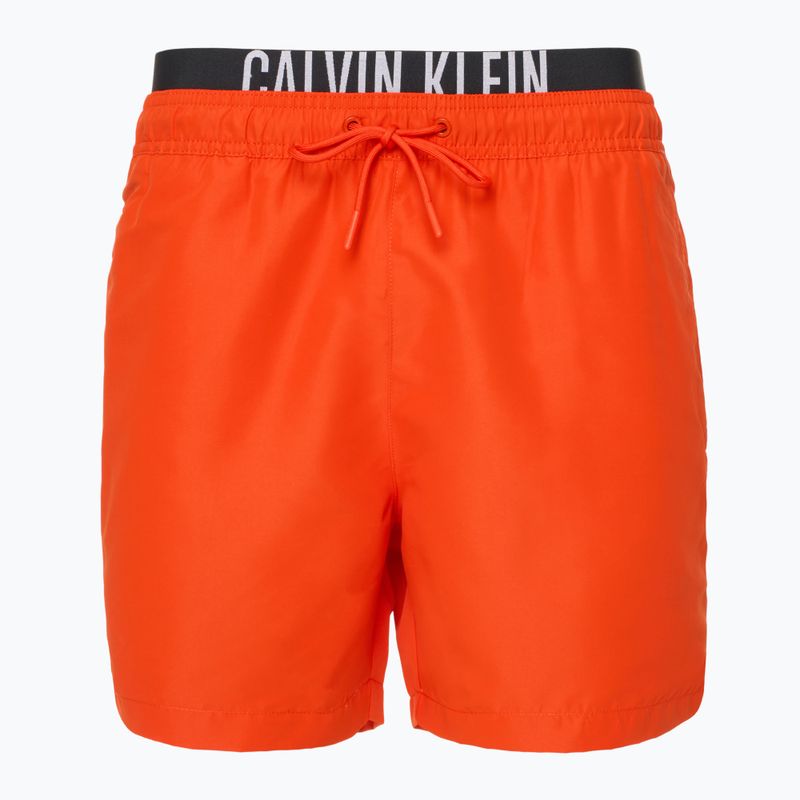 Шорти для плавання чоловічі Calvin Klein KM0KM01093 Intense Power Medium Double WB flaming chili