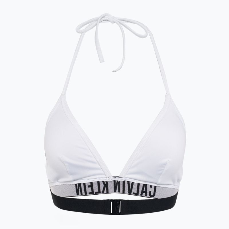 Верх купальника Calvin Klein KW0KW02750 Intense Power Rib Triangle-RP блискучий білий 2