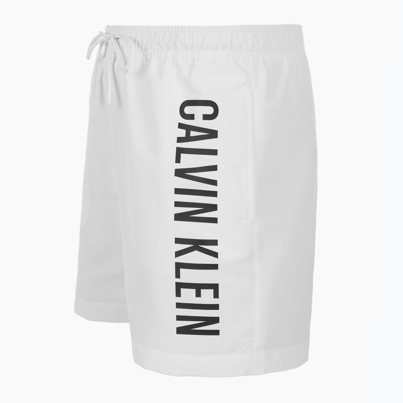 Чоловічі плавальні шорти Calvin Klein KM0KM01092 Intense Power Medium Drawstring pvh класичні білі 3