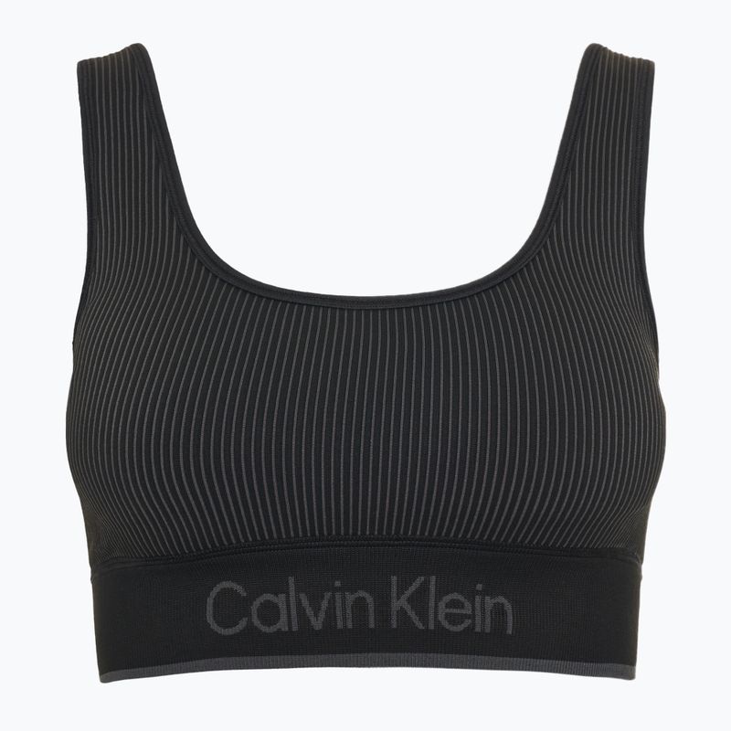 Тренувальний бюстгальтер Calvin Klein 00GWS4K220 безшовний з середньою підтримкою чорний