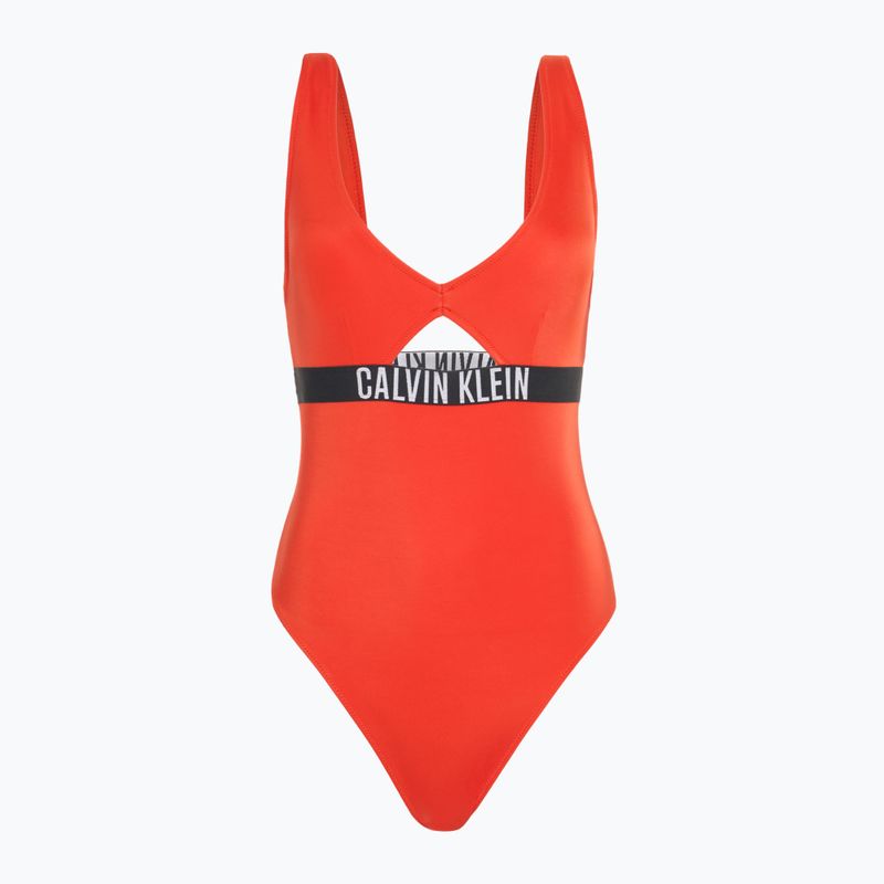 Купальник жіночий Calvin Klein KW0KW02746 Intense Power One Piece Fashion Fit flaming chili