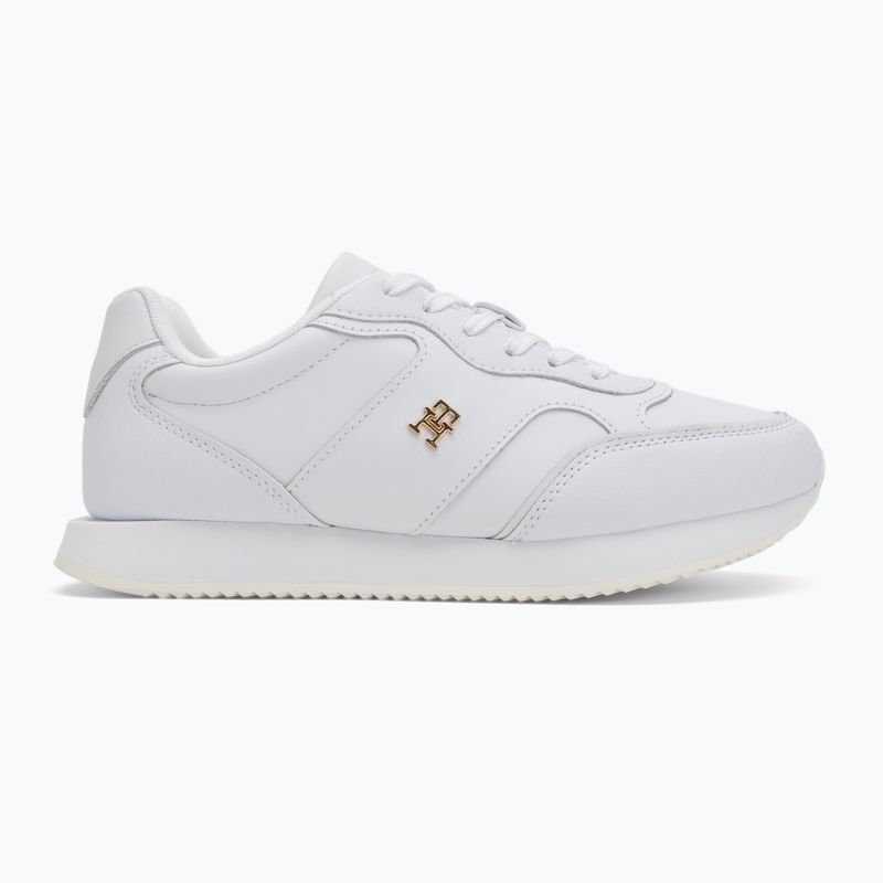 Кросівки жіночі Tommy Hilfiger Leather Runner white 2