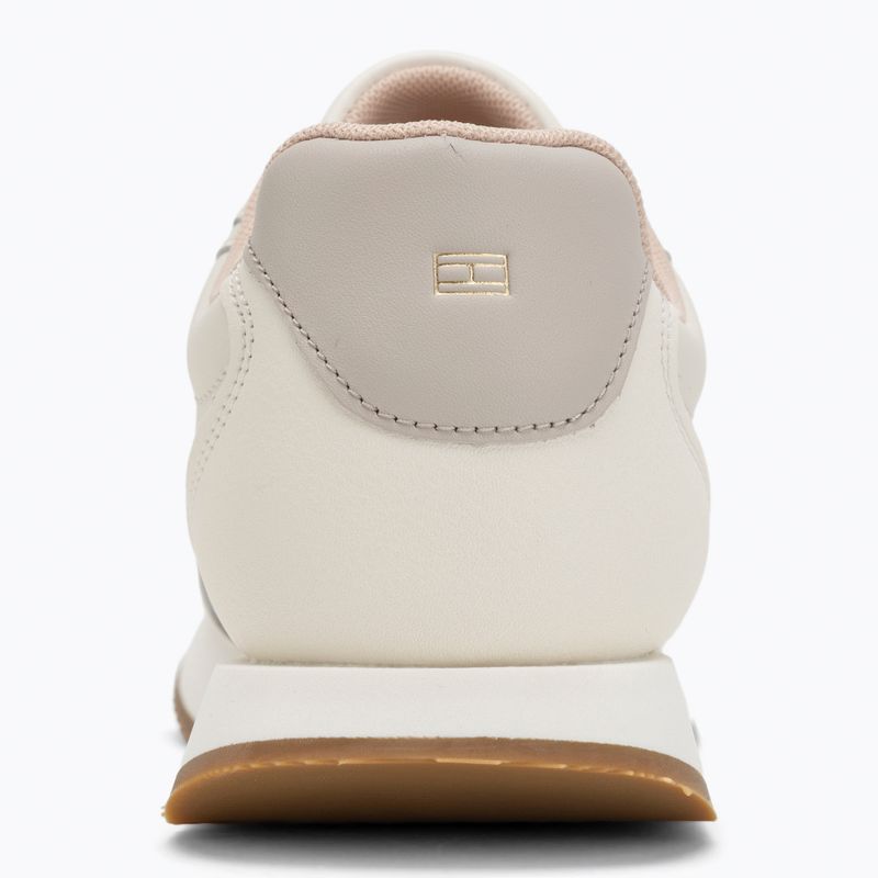 Кросівки жіночі Tommy Hilfiger Leather Runner ivory petal/newsprin 6