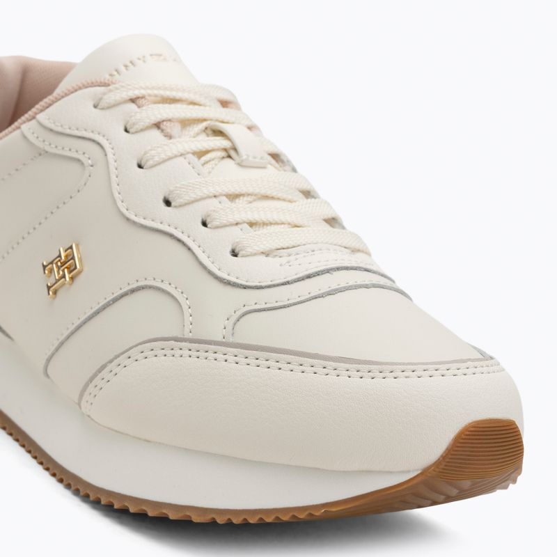 Кросівки жіночі Tommy Hilfiger Leather Runner ivory petal/newsprin 7