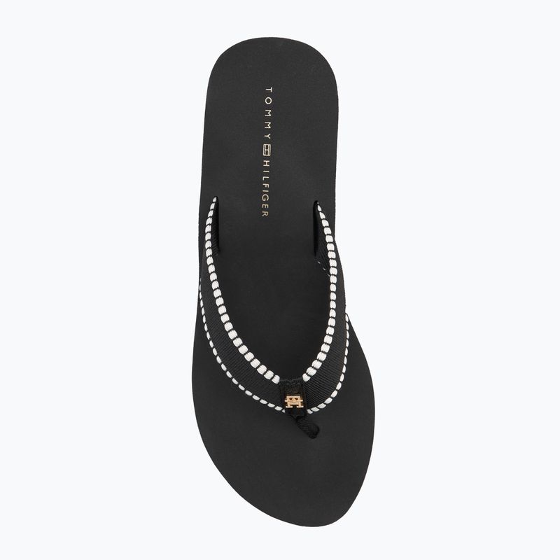 В'єтнамки жіночі Tommy Hilfiger Wedge Beach Sandal black 5