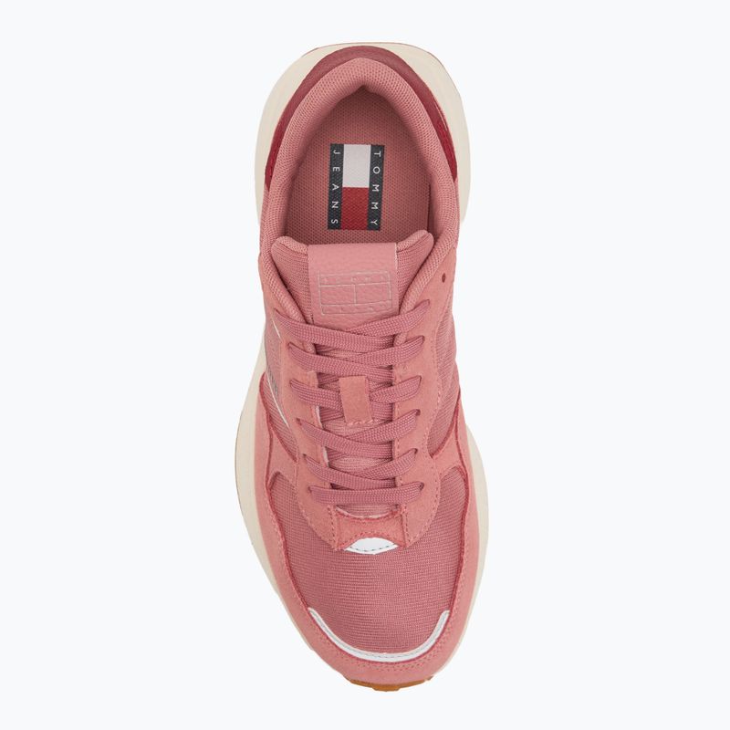 Кросівки жіночі Tommy Jeans Cleated Runner tahiti berry 5