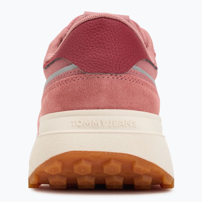 Кросівки жіночі Tommy Jeans Cleated Runner tahiti berry 6