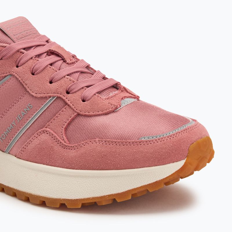 Кросівки жіночі Tommy Jeans Cleated Runner tahiti berry 7