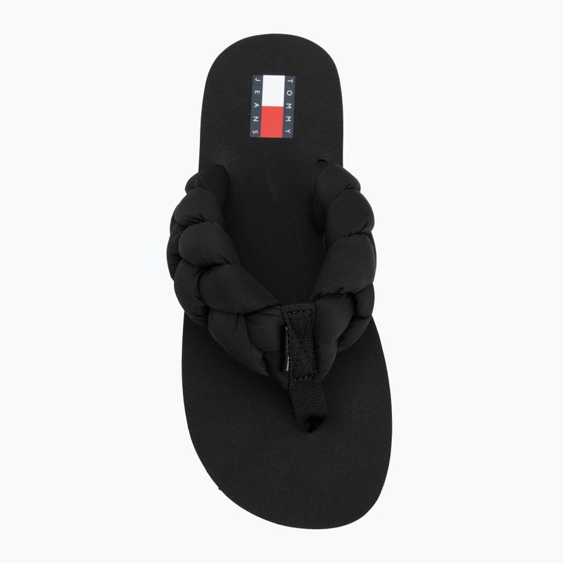 В'єтнамки жіночі Tommy Hilfiger Braided Thong black 5