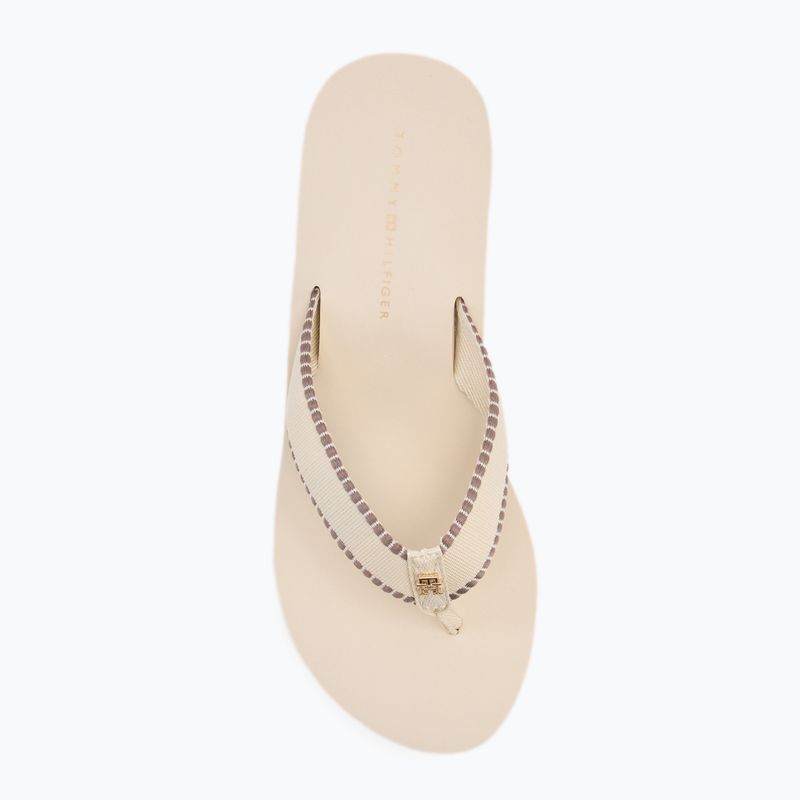 В'єтнамки жіночі Tommy Hilfiger Wedge Beach Sandal muslin 5