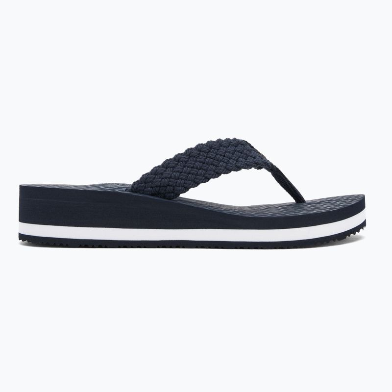 В'єтнамки жіночі Tommy Hilfiger Crochet Mid Beach Sandal space blue 2