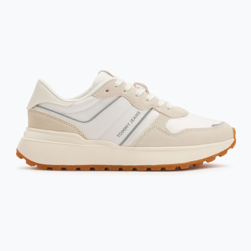 Кросівки жіночі Tommy Jeans Cleated Runner ecru 2