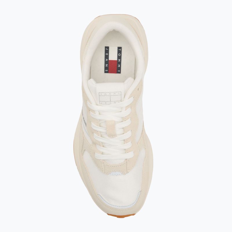 Кросівки жіночі Tommy Jeans Cleated Runner ecru 5
