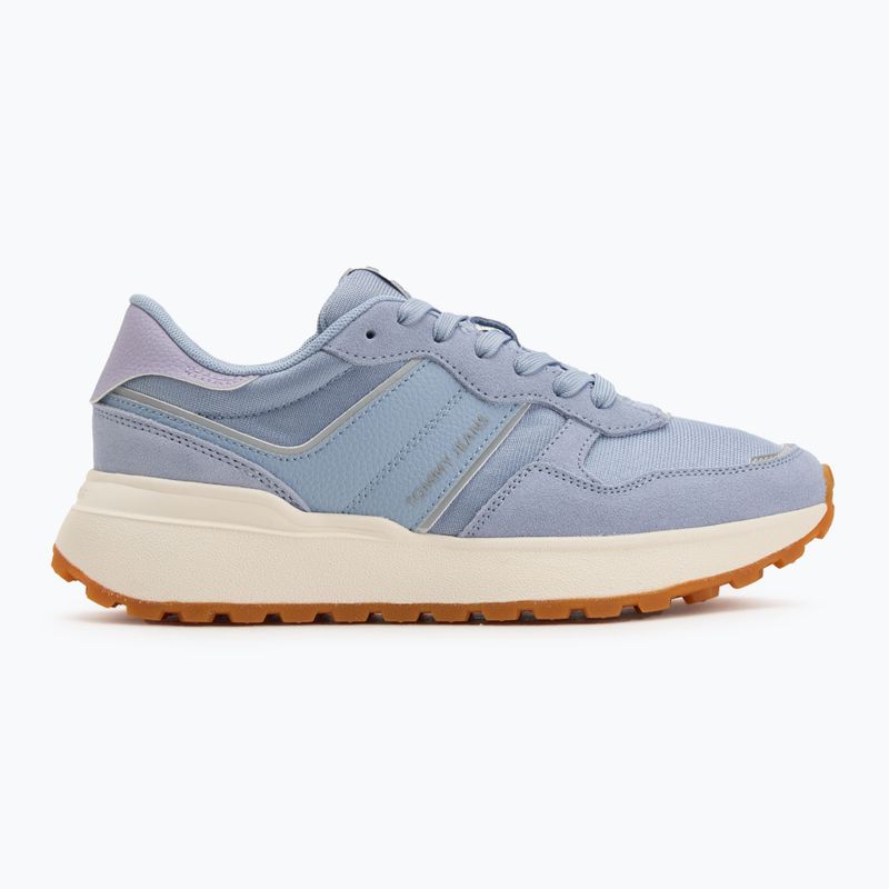 Кросівки жіночі Tommy Jeans Cleated Runner blue chime 2