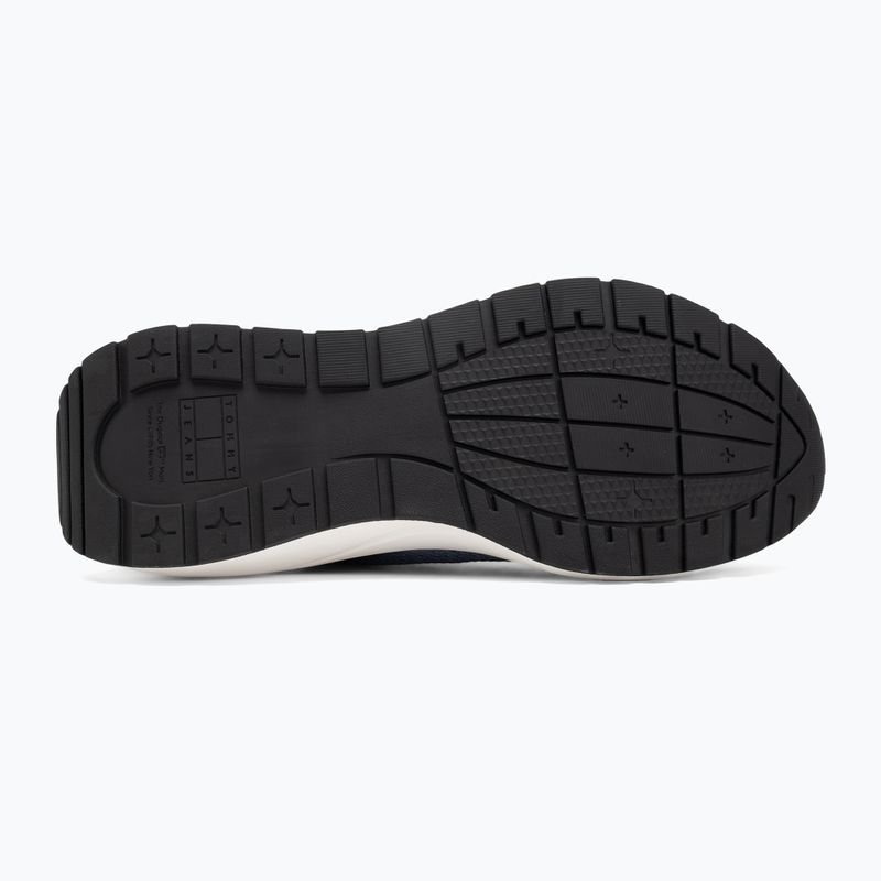 Кросівки чоловічі Tommy Jeans Runner Knitted blue moment 4