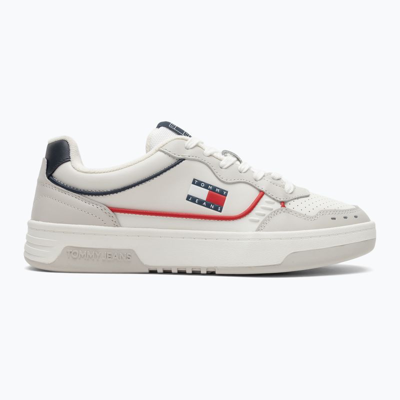 Кросівки чоловічі Tommy Jeans Cupsole Elevated Leather red/white/black 2