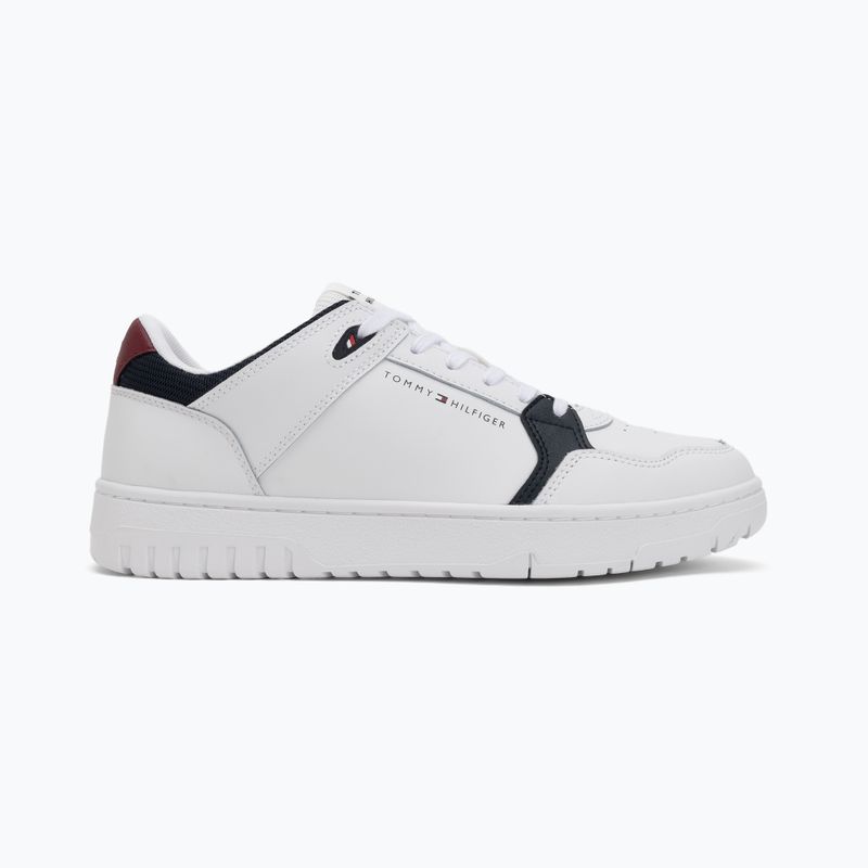 Кросівки чоловічі Tommy Hilfiger Basket Core Lite Lth Mix white 2