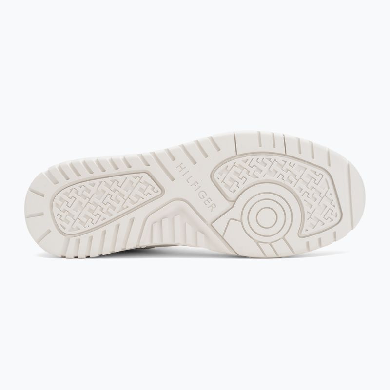 Кросівки чоловічі Tommy Hilfiger Basket Core Lite Lth Mix ecru 4