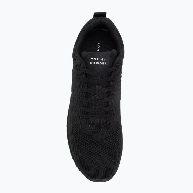 Кросівки чоловічі Tommy Hilfiger New Runner Eva Corpo Knit black 5