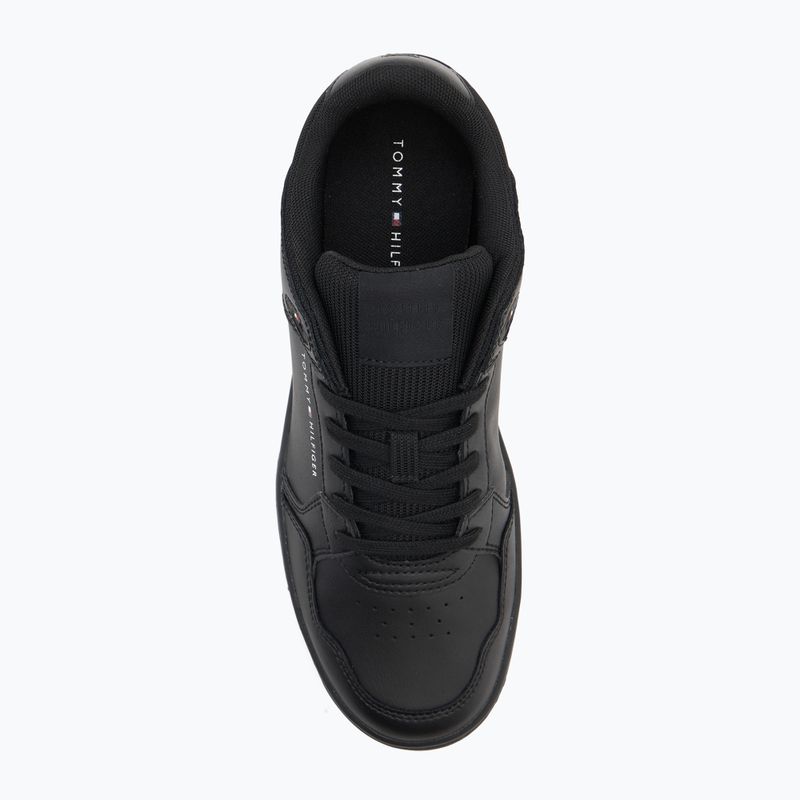 Кросівки чоловічі Tommy Hilfiger Basket Core Lite Lth Mix black 5