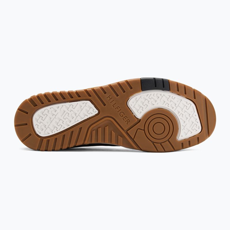 Кросівки чоловічі Tommy Hilfiger Basket Better Mix Lth black 4