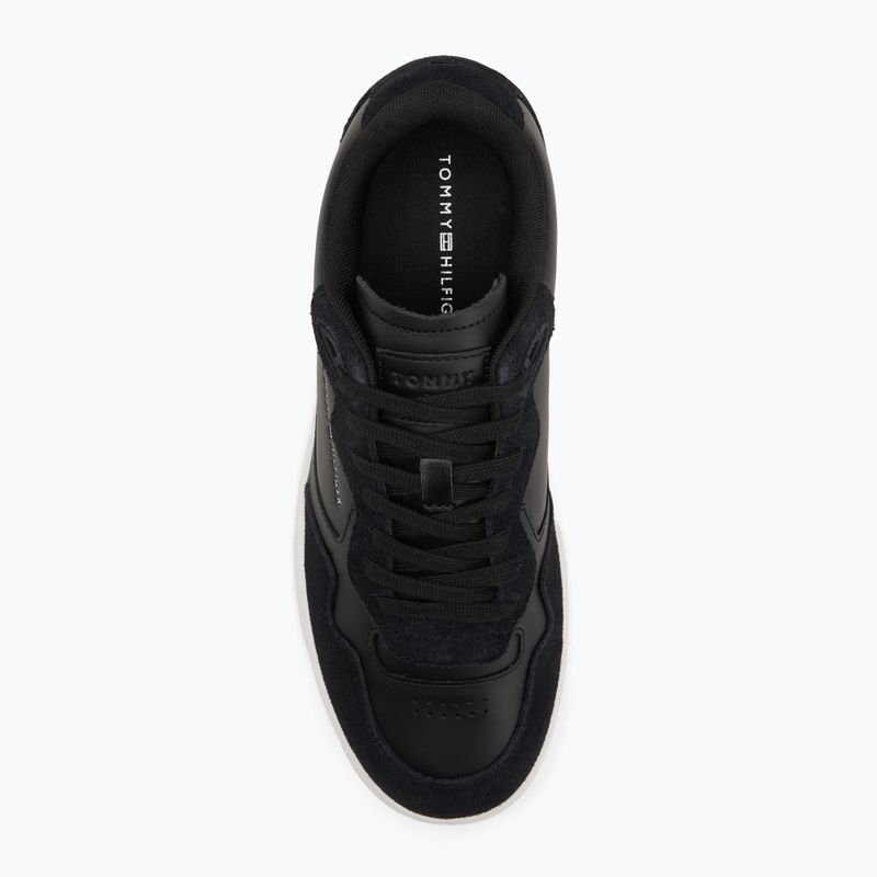 Кросівки чоловічі Tommy Hilfiger Basket Better Mix Lth black 5
