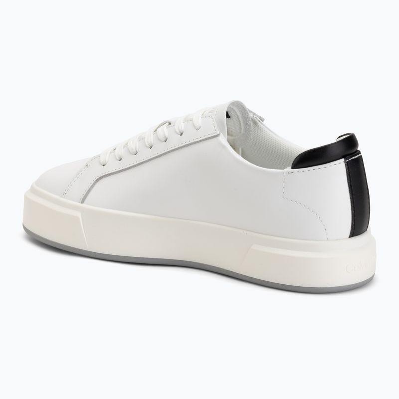 Взуття жіноче Calvin Klein YW0YW01945 Basket Cups Laceup Leather bright white/black 3