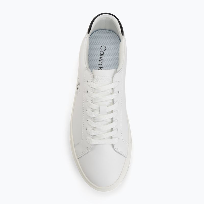 Взуття жіноче Calvin Klein YW0YW01945 Basket Cups Laceup Leather bright white/black 5