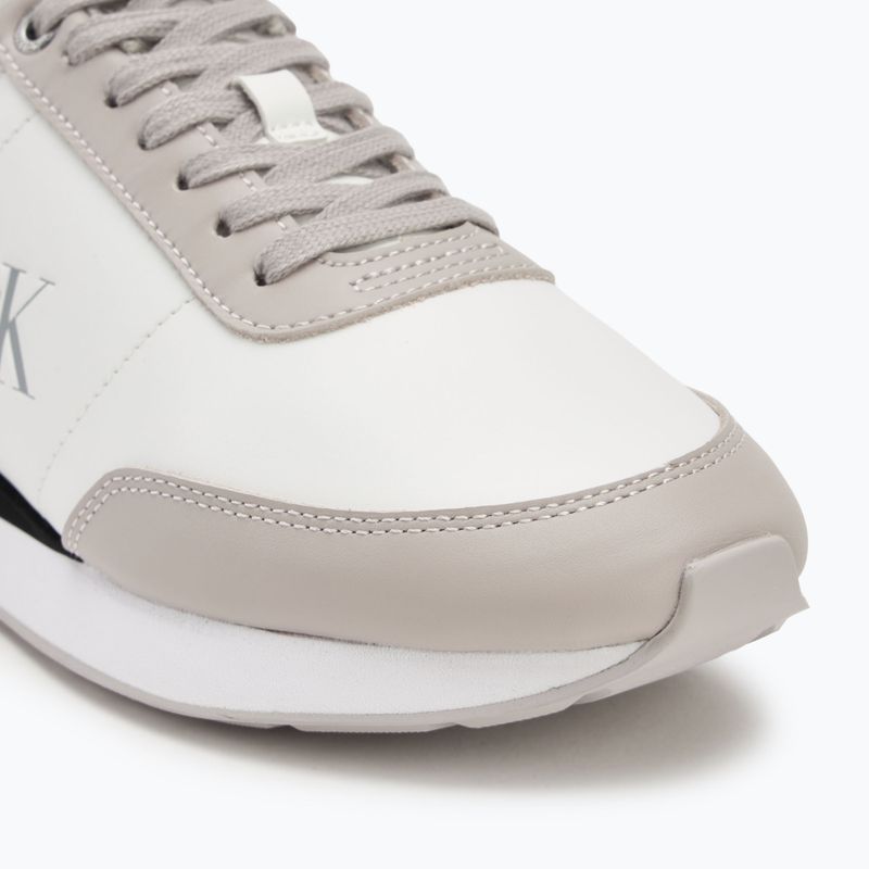 Кросівки жіночі Calvin Klein YW0YW01942 Retro Runner Lace Up Leather MG bright white/chateau 7