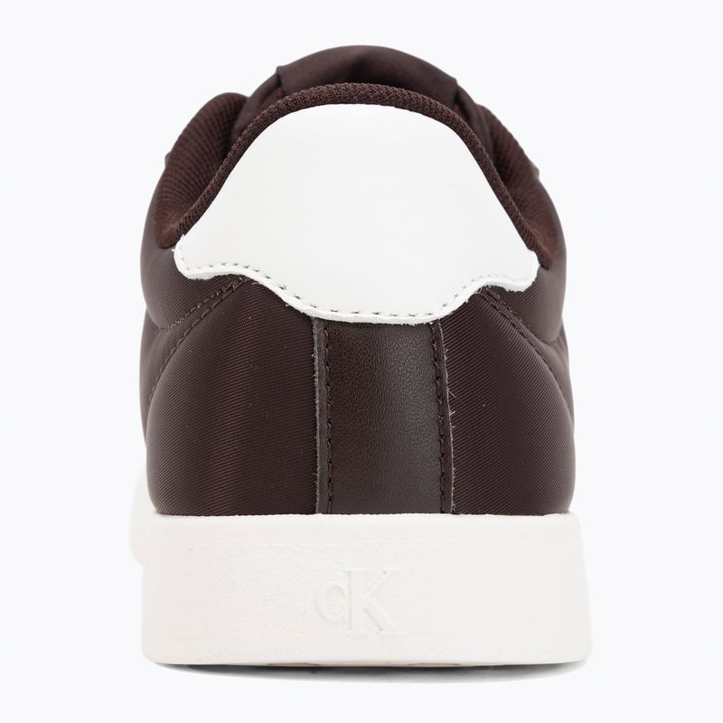 Кросівки жіночі Calvin Klein YW0YW01781 3 Cupsole Laceup PU MG bordeaux/bright white 6