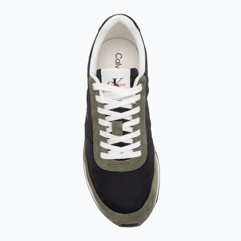 Кросівки чоловічі Calvin Klein YM0YM01361 Retro Runner Essential MIX MAT black/capers/bright white 5