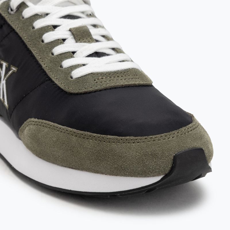 Кросівки чоловічі Calvin Klein YM0YM01361 Retro Runner Essential MIX MAT black/capers/bright white 7